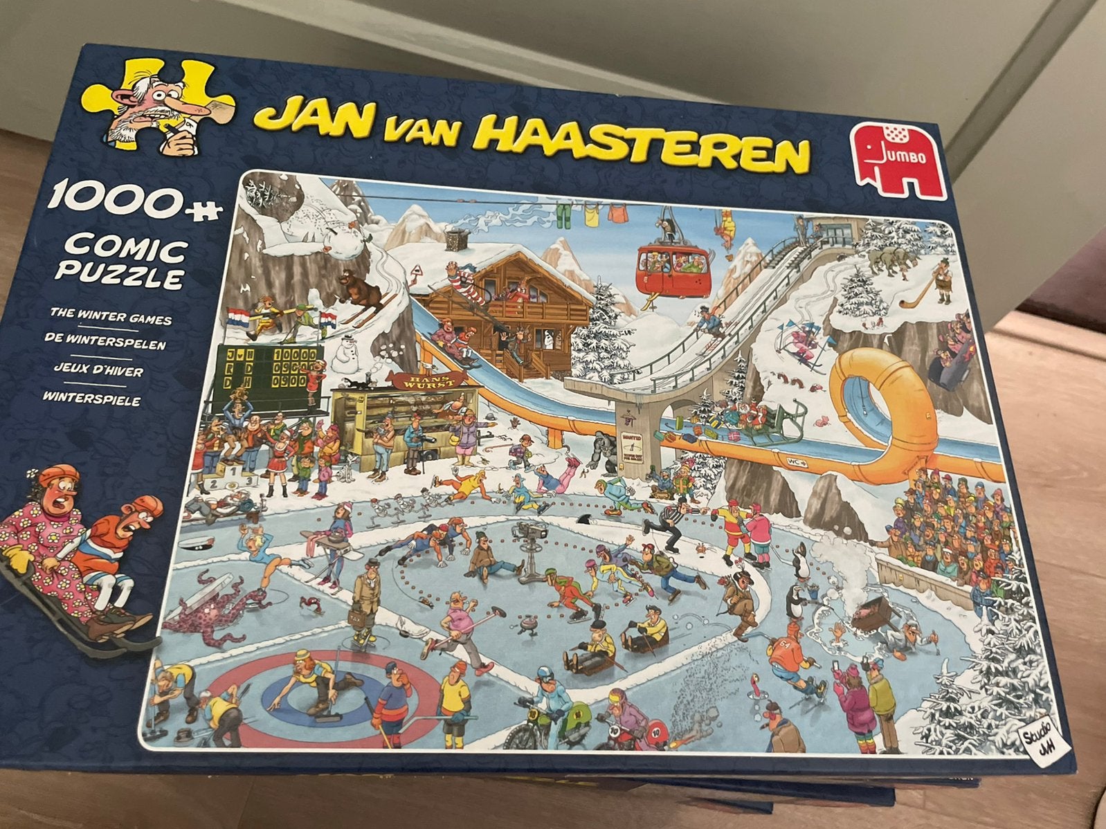 Jan van Haasteren, Ophalen, 500 t/m 1500 stukjes, Zo goed als nieuw
