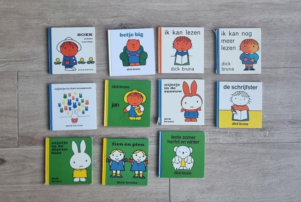 Grote collectie Dick Bruna boekjes (9 stuks), Ophalen of Verzenden, Gelezen, Dick Bruna, Fictie algemeen