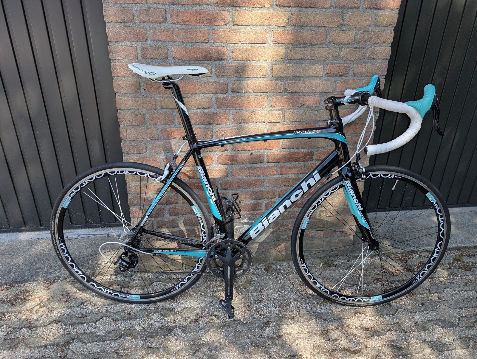 Bianchi Impulso racefiets 57 cm, Fietsen en Brommers, Fietsen | Racefietsen, 28 inch, Gebruikt, Aluminium, 15 tot 20 versnellingen