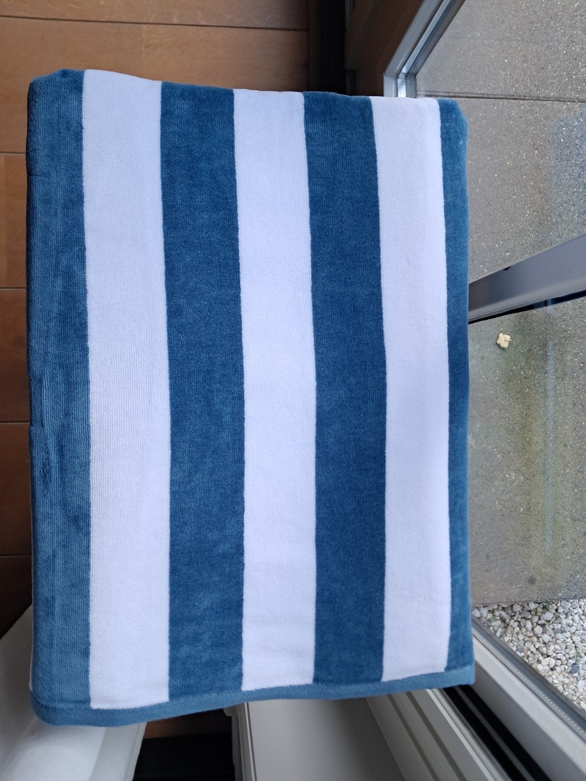 Yumeko velours strandlaken 100x180 cm. Ik heb er 2, Huis en Inrichting, Ophalen of Verzenden, Blauw