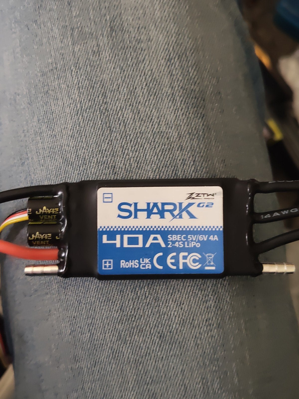 ZTW SHARK G2 40A SBEC 5V/6V 4A 2-4S Lipo ESC, Ophalen of Verzenden, Nieuw