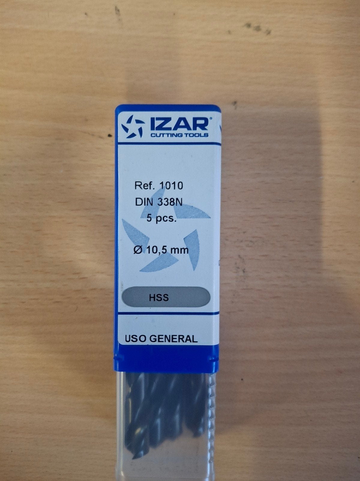 Izar Boorset HSS 10.5mm - 5 stuks, Nieuw, Ophalen of Verzenden, Nvt, Nvt