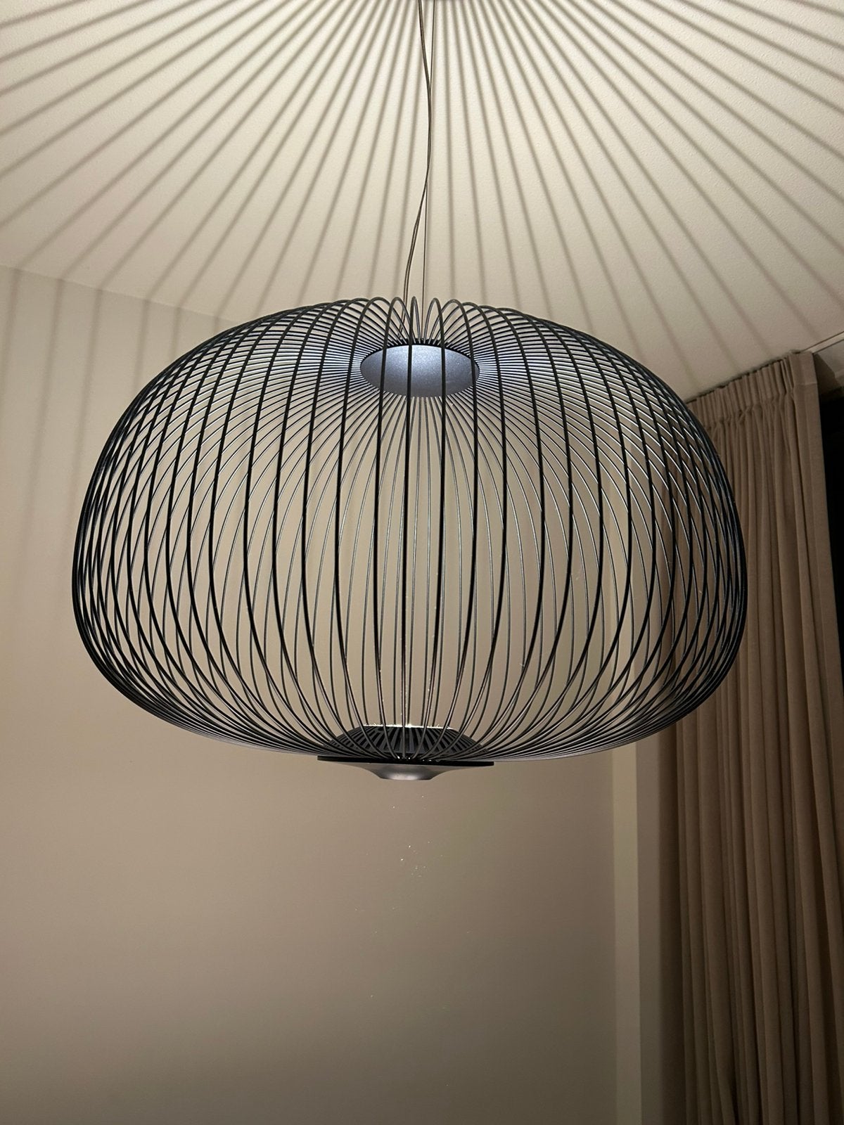 Foscarini spokes 3 hanglamp grafite, Ophalen, Zo goed als nieuw
