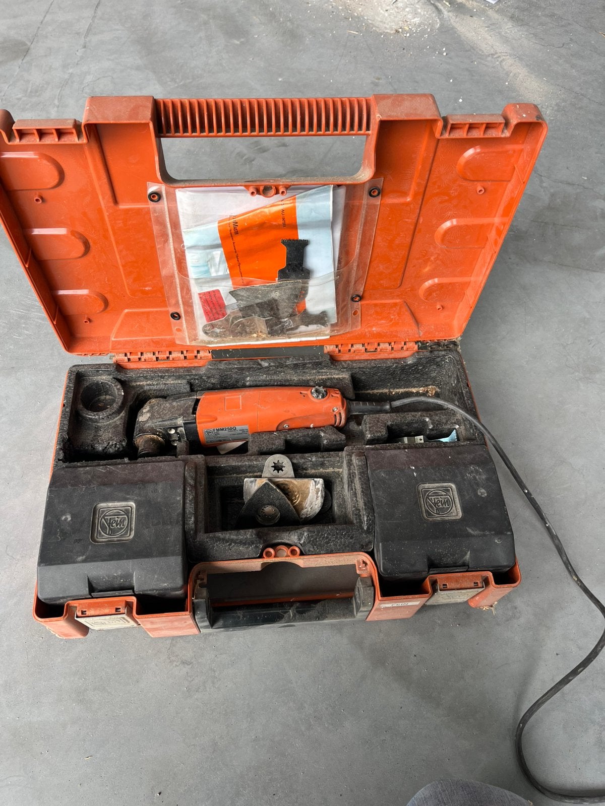 Fein zaag, Ophalen of Verzenden, Zo goed als nieuw, Minder dan 600 watt, 30 tot 70 mm