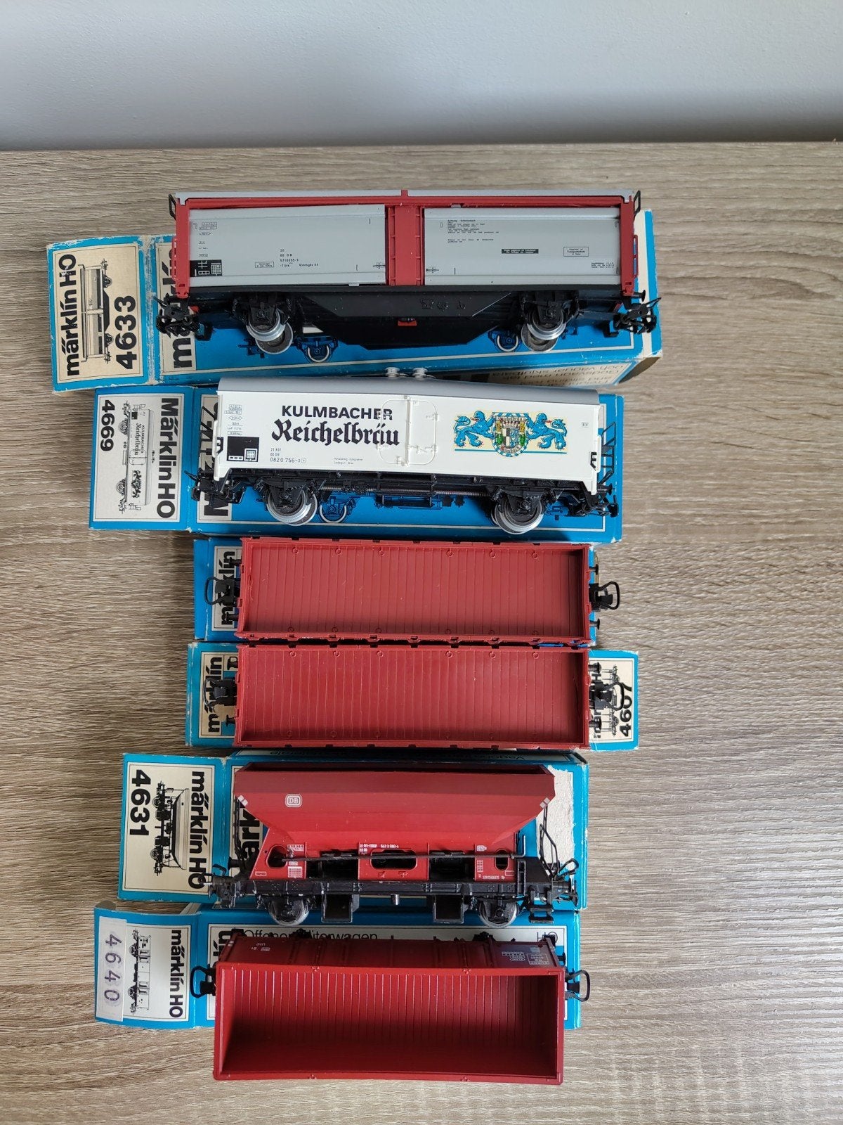 Märklin goederenwagens, Wisselstroom, Gebruikt, Wagon, Ophalen of Verzenden