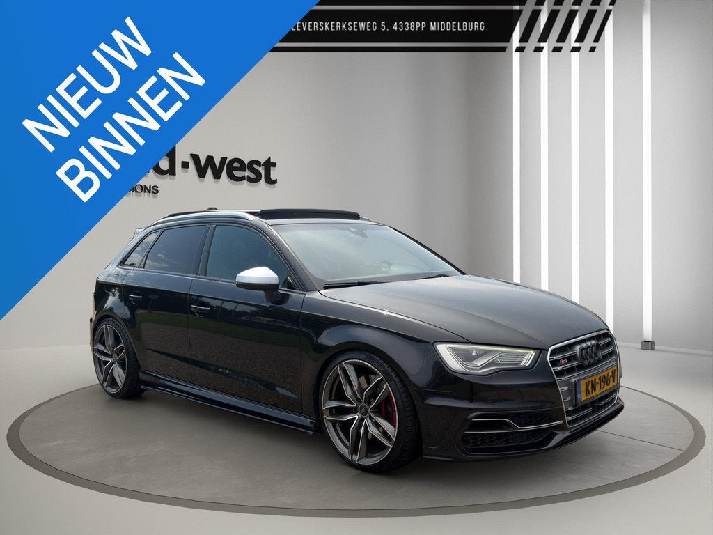 Audi A3 Sportback 2.0 TFSI S3 Quattro Pano B&O Kuipstoelen C, Auto's, Audi, Automaat, Gebruikt, 4 cilinders, 1984 cc