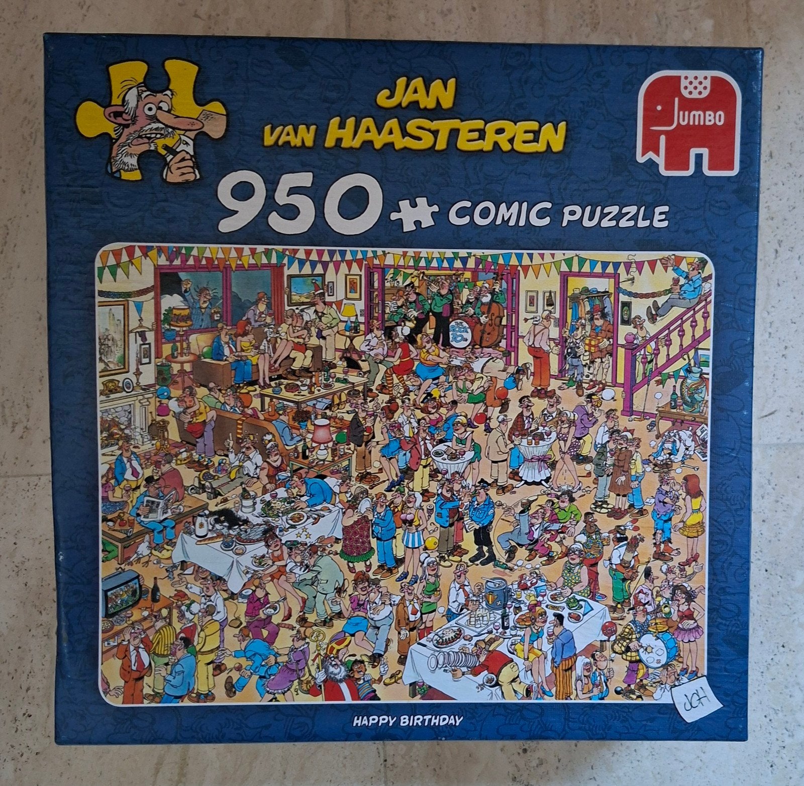 Jan van Haasteren puzzel 950 stukjes - Fijne verjaardag, Ophalen of Verzenden, 500 t/m 1500 stukjes, Zo goed als nieuw