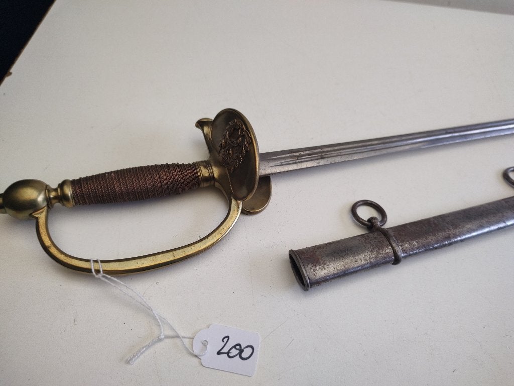 Sabel # 200 - Frankrijk - Medical Epée, Verzamelen, Verzenden, Landmacht, Overige gebieden, Zwaard of Sabel
