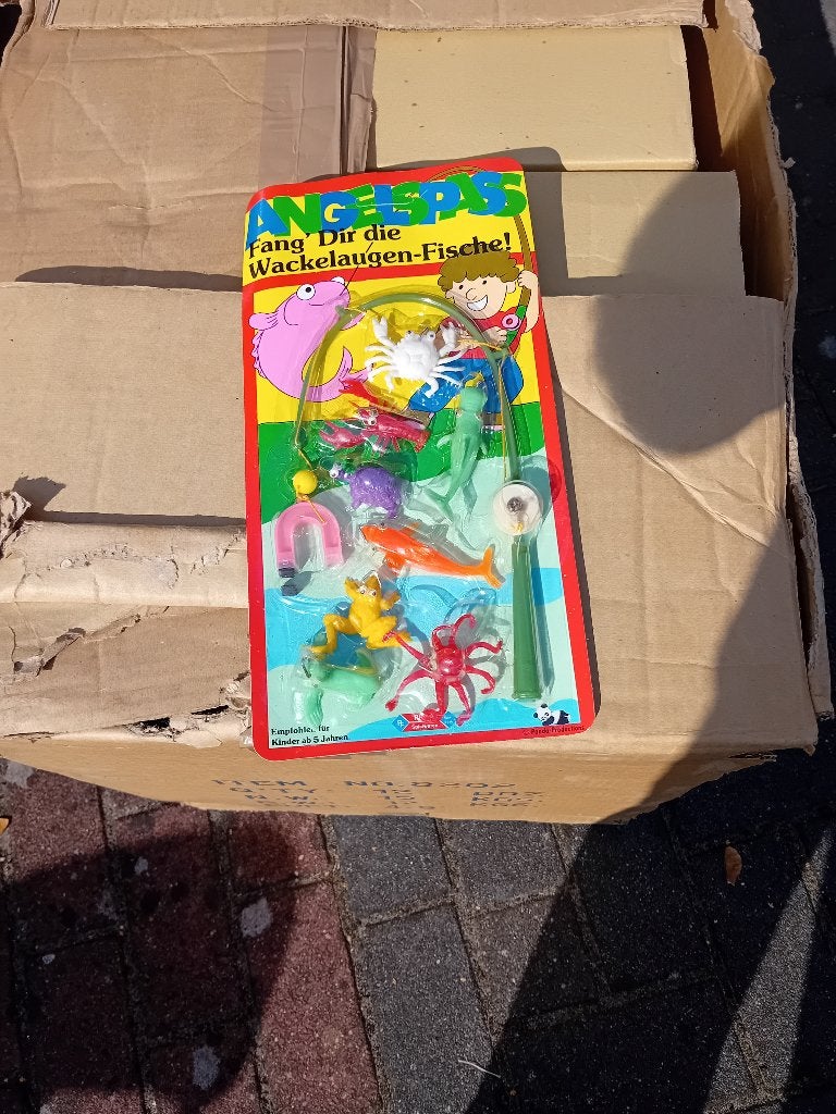 Partij speelgoed eendjes vangen op kaart, Ophalen, Nieuw, Feestartikel, Overige