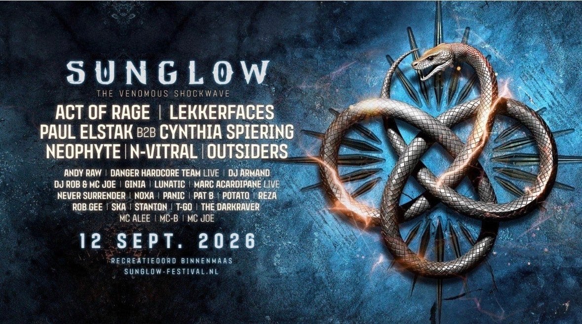 SUNGLOW - Zaterdag 12 september - 2 tickets, Twee personen, September