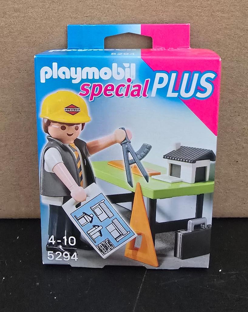 Playmobil 5294 Architect met maquette nieuw in doos, Ophalen of Verzenden, Nieuw