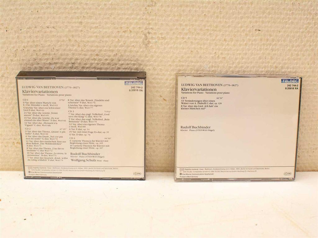 Ludwig van Beethoven Klaviervariationen 37243, Ophalen of Verzenden, Gebruikt