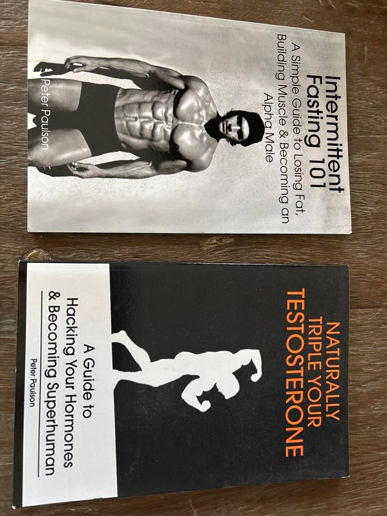 Intermittent Fasting & Testosteron Boekjes - Peter Paulson, Ophalen of Verzenden, Gelezen, Dieet en Voeding