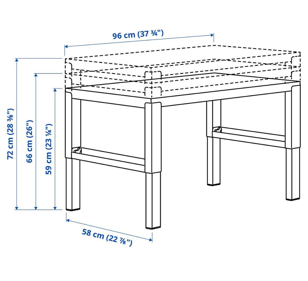 2 x Ikea PAHL kinderbureau, Huis en Inrichting, Ophalen, Zo goed als nieuw
