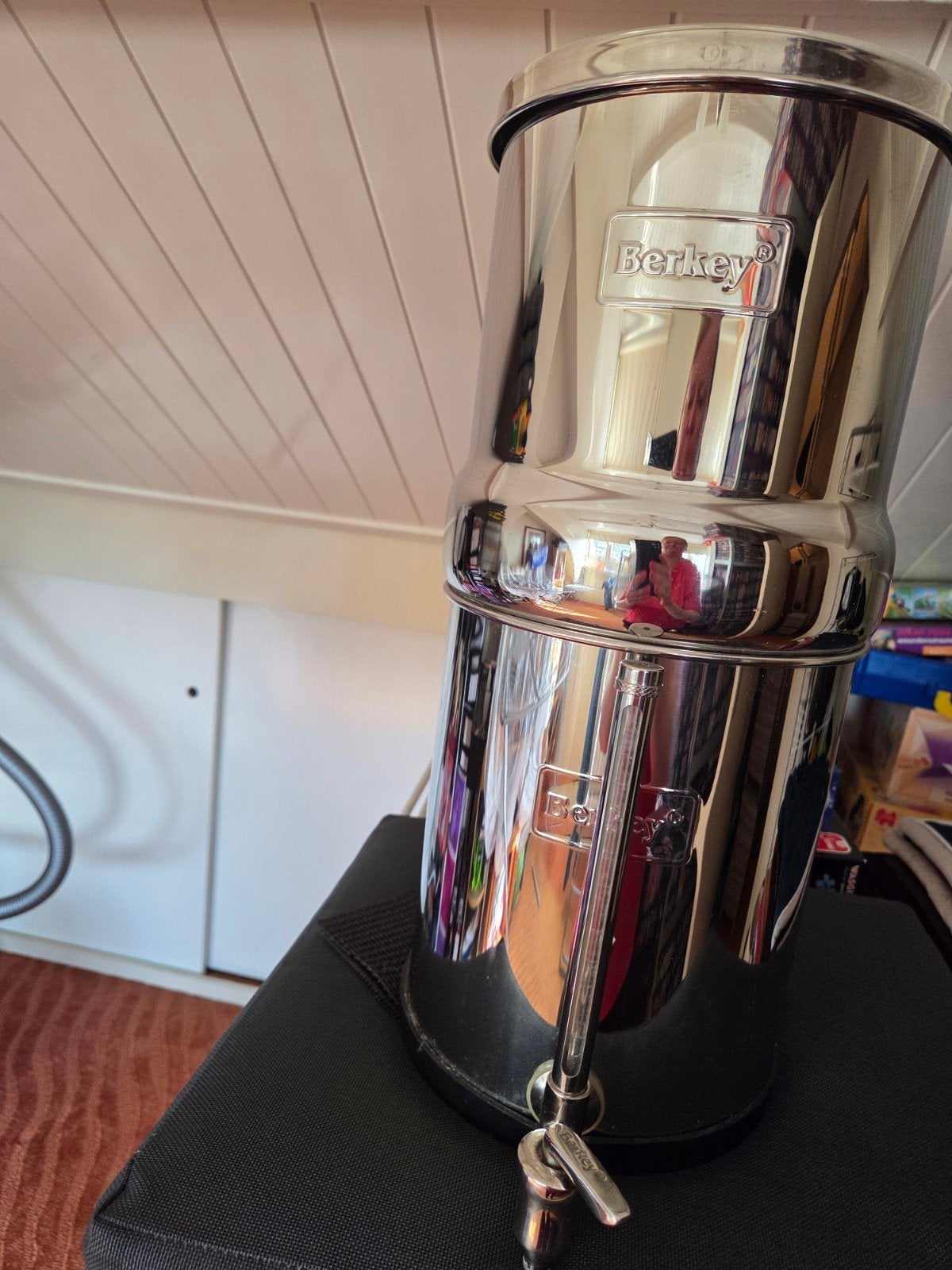 Big Berkey Waterfilter met 2 Black Berkey filters, Ophalen, Gebruikt