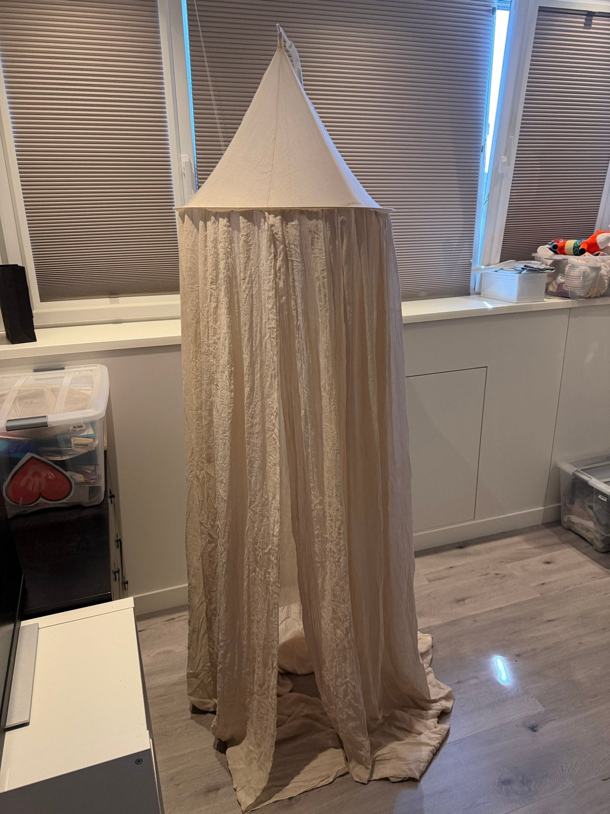 Jollein klamboe met standaard, Ophalen, Zo goed als nieuw, 180 cm of meer, Minder dan 70 cm