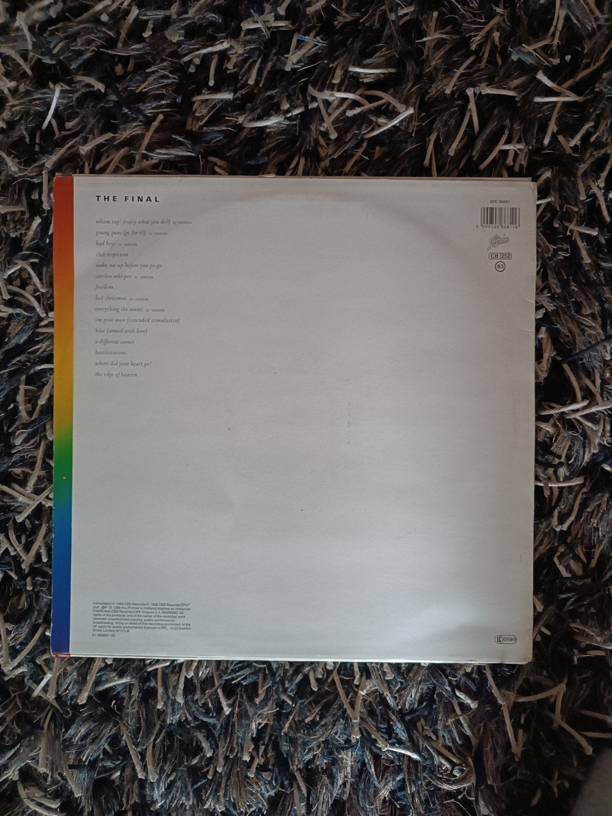 Wham! - The Final (Dubbel-LP), Cd's en Dvd's, Gebruikt, Pop, Ophalen of Verzenden, 12 inch