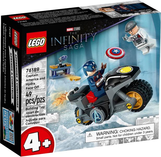 76189 Captain America and Hydra Face-Off nieuw en ongeopend, Marvel, Lego, Nieuw, Ophalen of Verzenden