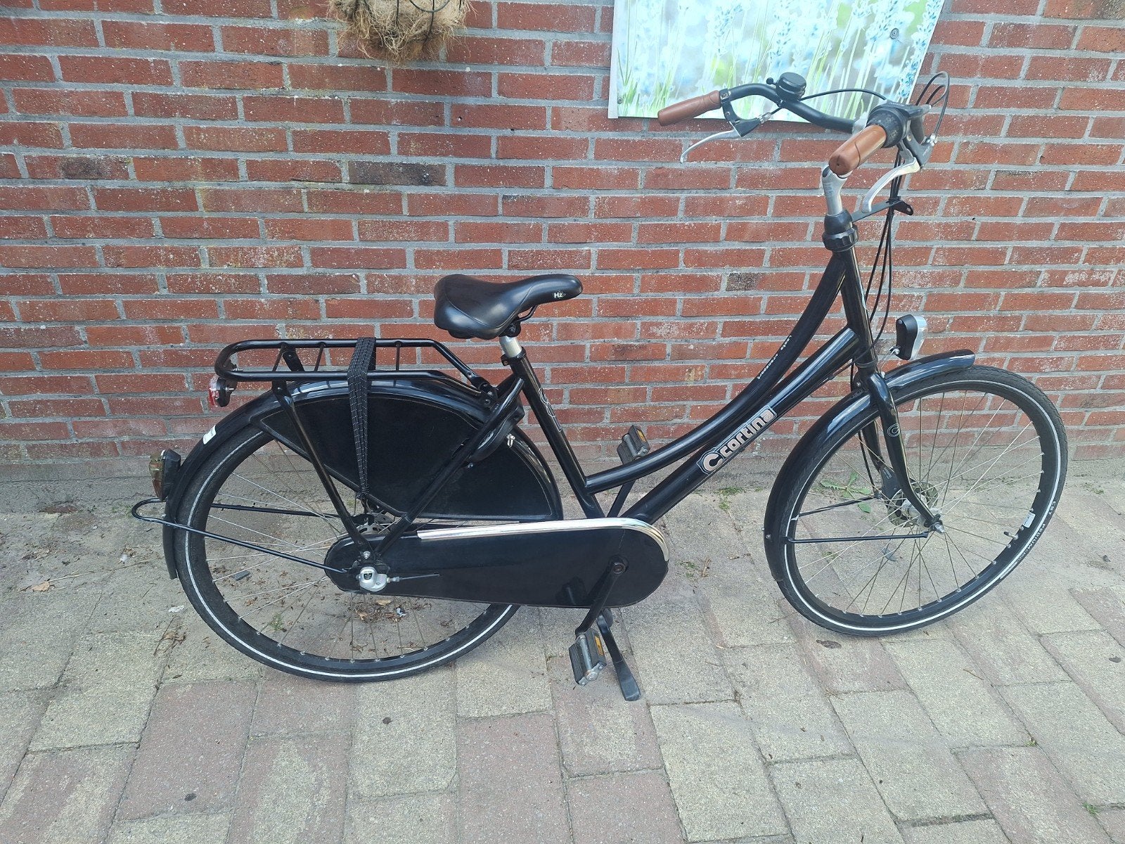 Cortina damesfiets 28 inch, Fietsen en Brommers, Fietsen | Dames | Damesfietsen, (Extra) lage instap, Zo goed als nieuw, 50 tot 53 cm