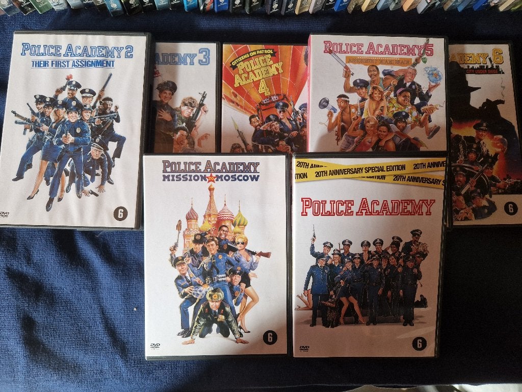 Police academy dvd, Vanaf 6 jaar, Ophalen, Gebruikt, Actiekomedie