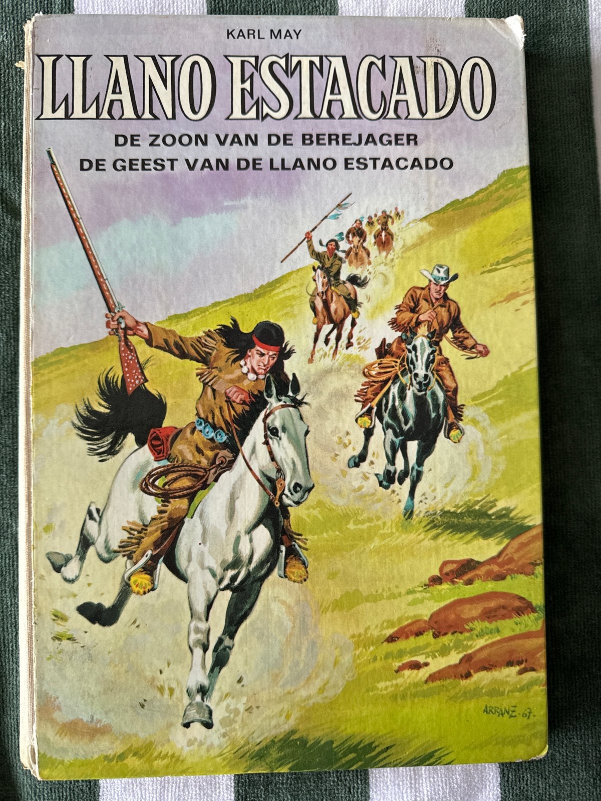 T.e.a.b. Karl May - Llano Estacado (1968) - Stripboek, Boeken, Stripboeken, Eén stripboek, Ophalen of Verzenden, Gelezen