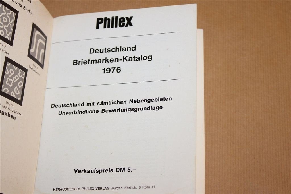 Philex-Color Duitsland 1976 — Kleurencatalogus, Ophalen of Verzenden, Overige landen, Postfris
