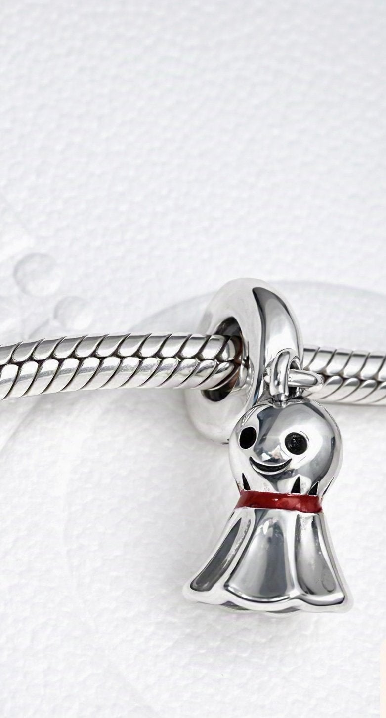 ZELDZAAM Pandora bedel Sunny Doll dangle, Ophalen, Zo goed als nieuw, Zilver, Pandora