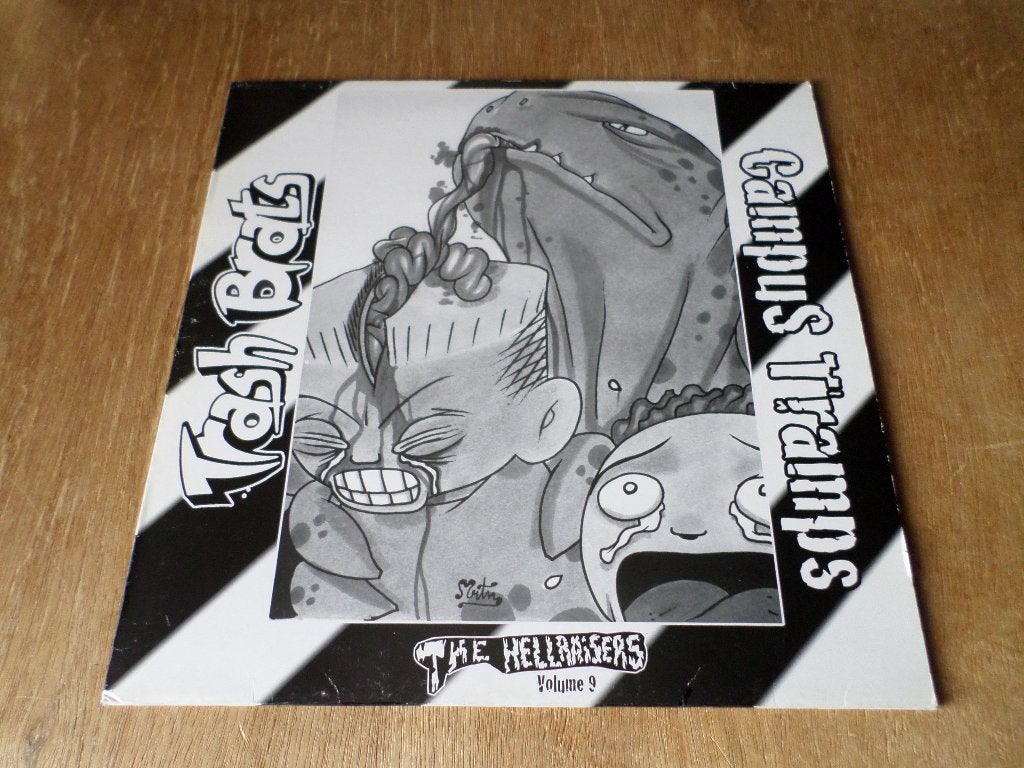 Campus Tramps & Trash Brats - Untitled LP Punk, LP, Ophalen of Verzenden, Zo goed als nieuw, Fotohoes