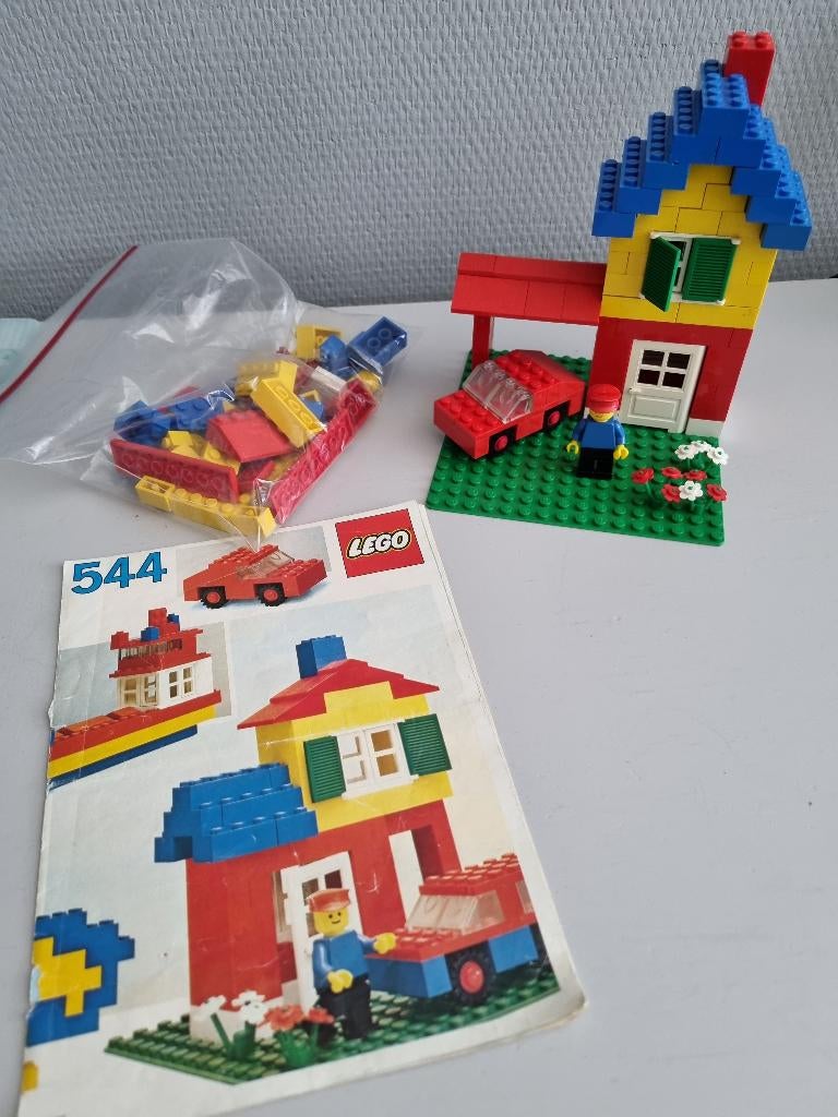 mooie Vintage Lego set nr 544, Ophalen of Verzenden, Gebruikt, Compleet, Lego