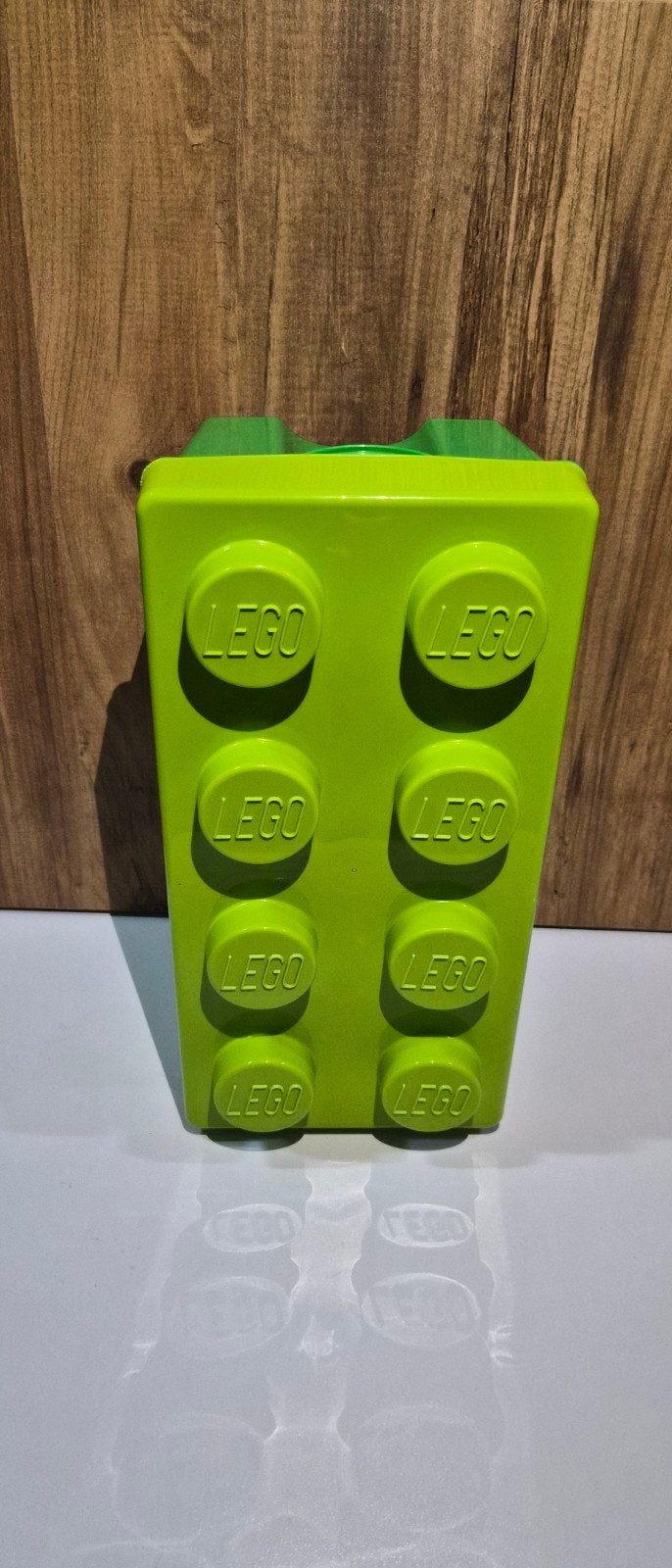 Lego opbergdoos - Groen, Gebruikt, Lego, Accessoire, Ophalen of Verzenden