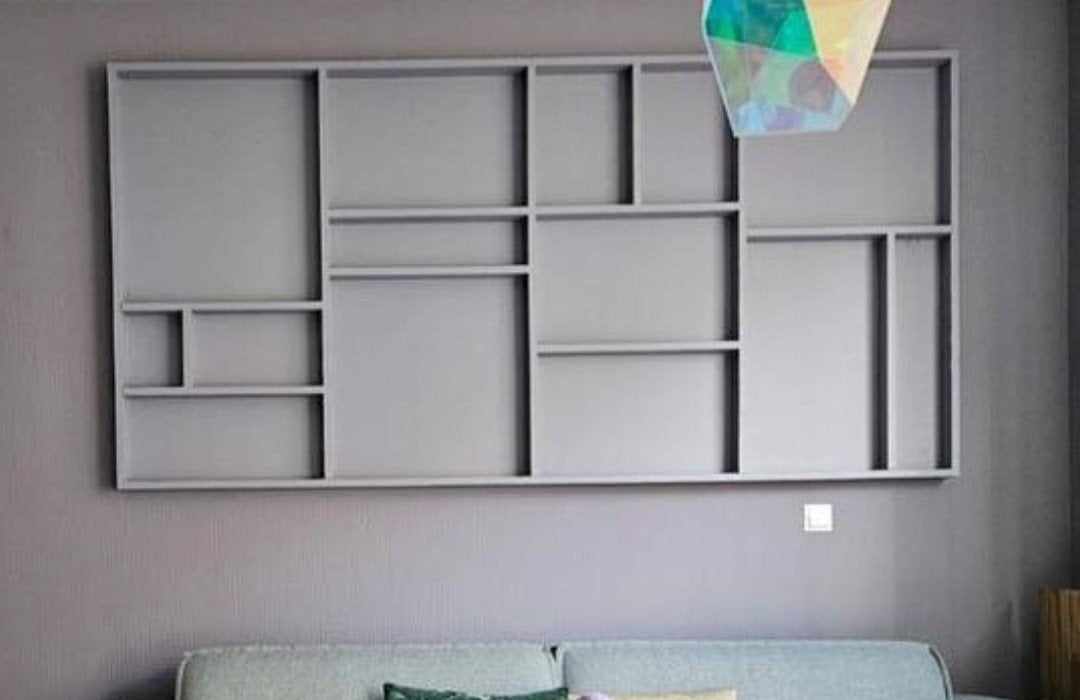 Super leuke grote letterbak lila (wandkast), Huis en Inrichting, Kasten | Wandmeubels, Ophalen