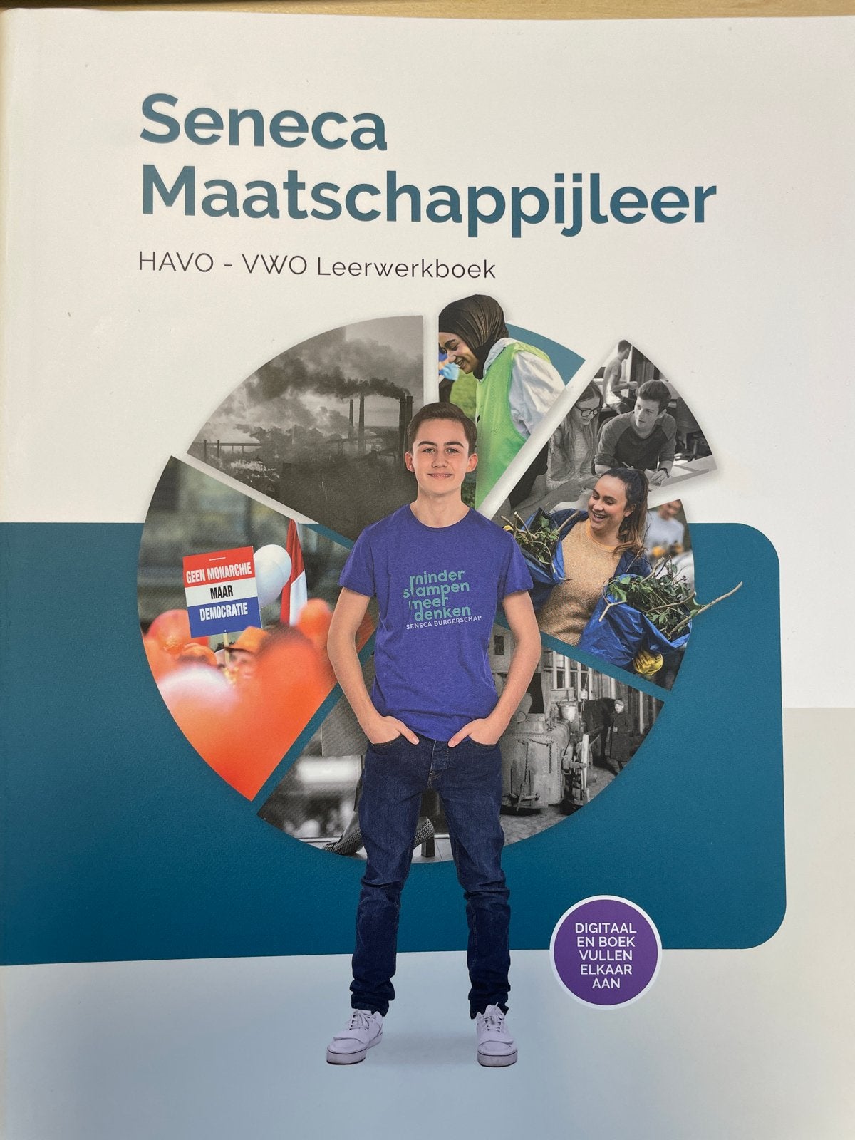Seneca Maatschappijleer HAVO - VWO Leerwerkboek, Boeken, Ophalen, Zo goed als nieuw, HAVO, Maatschappijleer