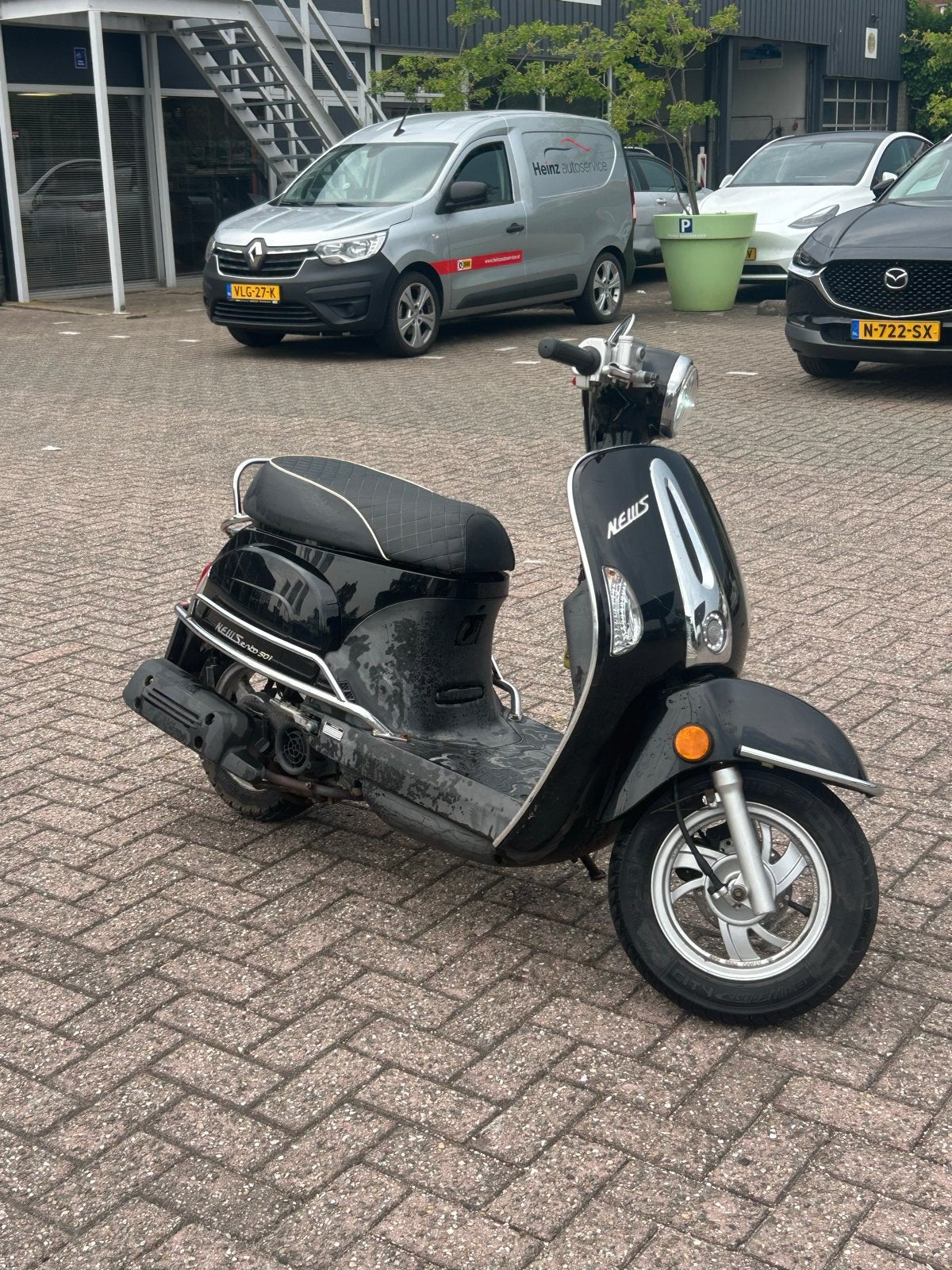 Kymco New Sento 50i gereviseerd met windscherm en spiegel, Ophalen, Overige modellen, Maximaal 45 km/u, Zo goed als nieuw