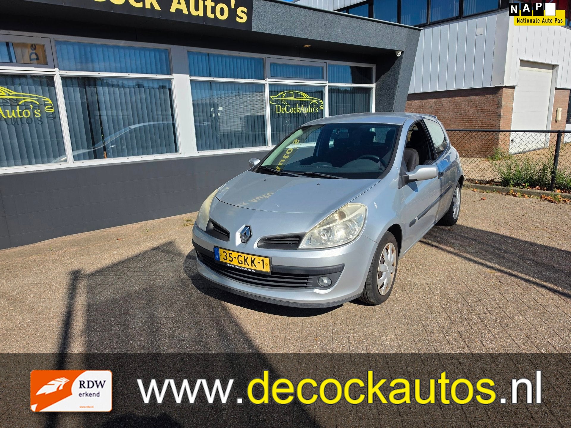 Renault Clio 1.2-16V Dynamique/TREKHAAK, Voorwielaandrijving, 535 kg, Gebruikt, Startonderbreker