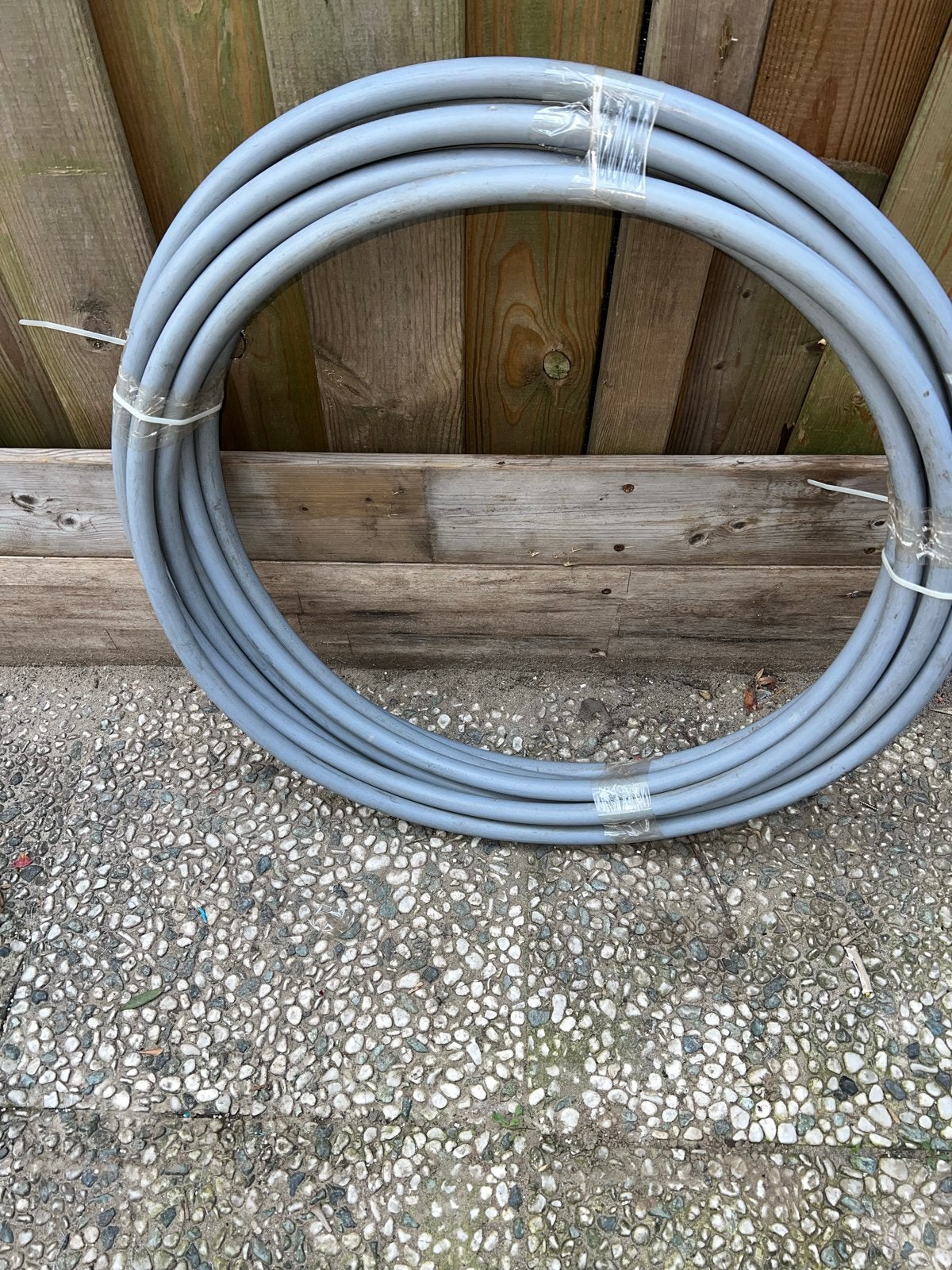 Nieuwe Pvc buis 22x2 mm op rol met 15 meter, Pvc, 6 meter of meer, Nieuw, Rechte buis