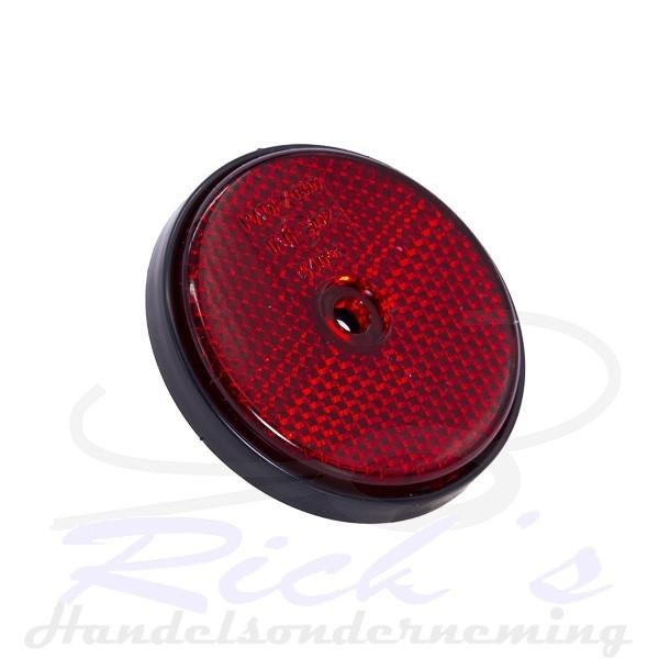 Reflector rond kleur: oranje ,rood,of wit 60 mm radex, Caravans en Kamperen, Radex, Ophalen of Verzenden, Zo goed als nieuw, NB