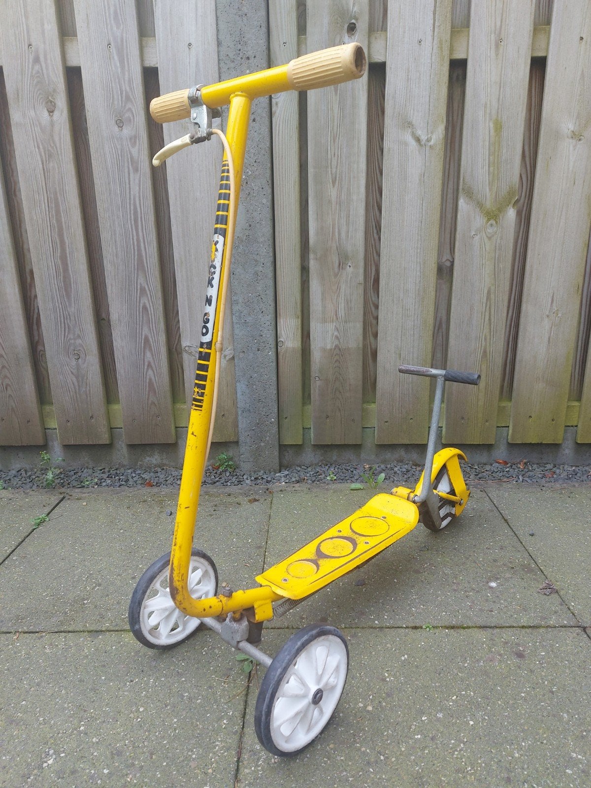 Honda Kick'n'go, Ophalen, Gewone step