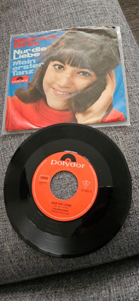 Piraten-Waltraud Dirks-Nur die liebe 1967, Ophalen of Verzenden, Gebruikt, Nederlandstalig