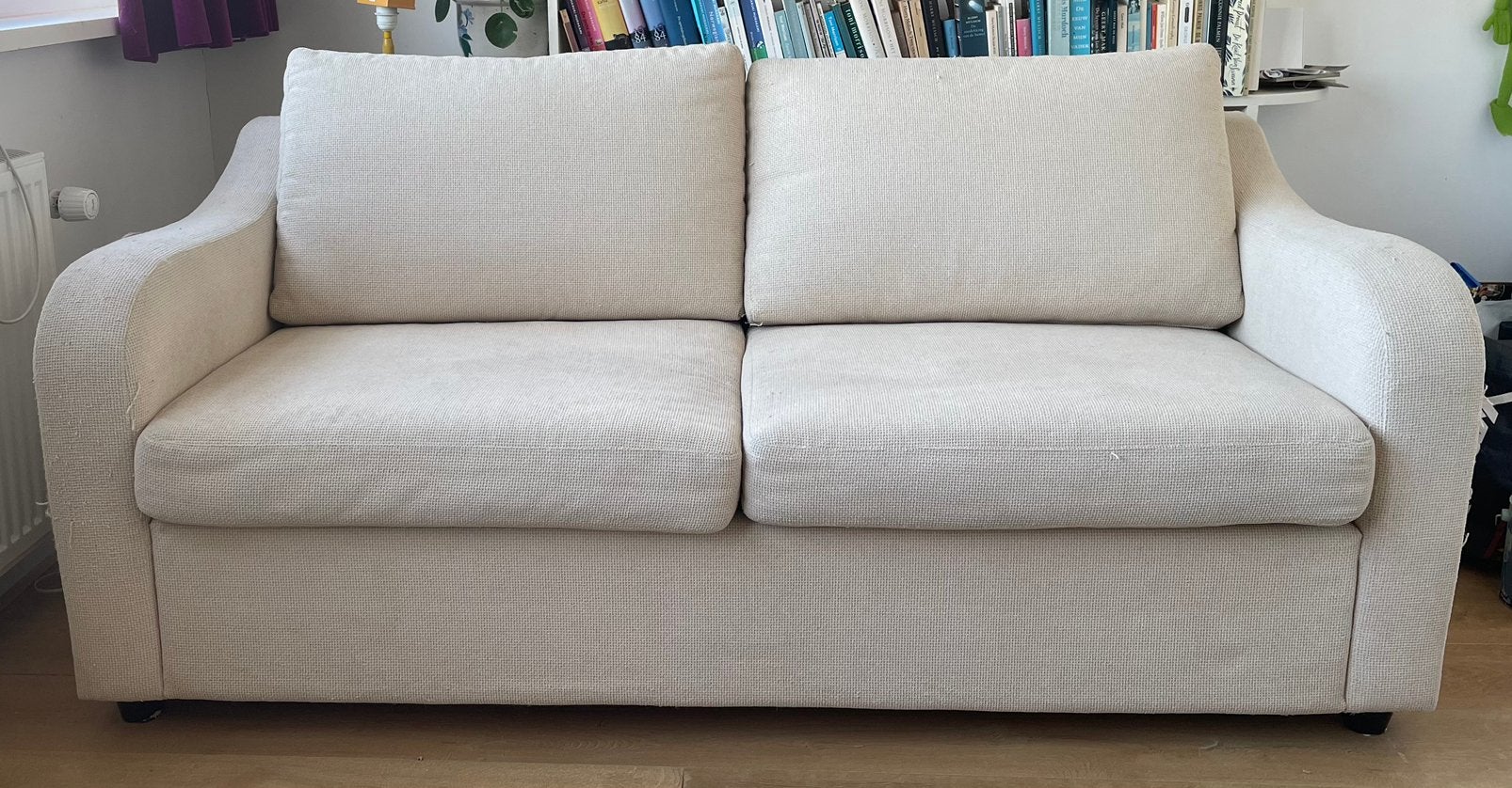 Slaapbank 2,5 zits buitengewoon comfortabel, Ophalen, 90 cm, Tweepersoons, 190 cm of minder