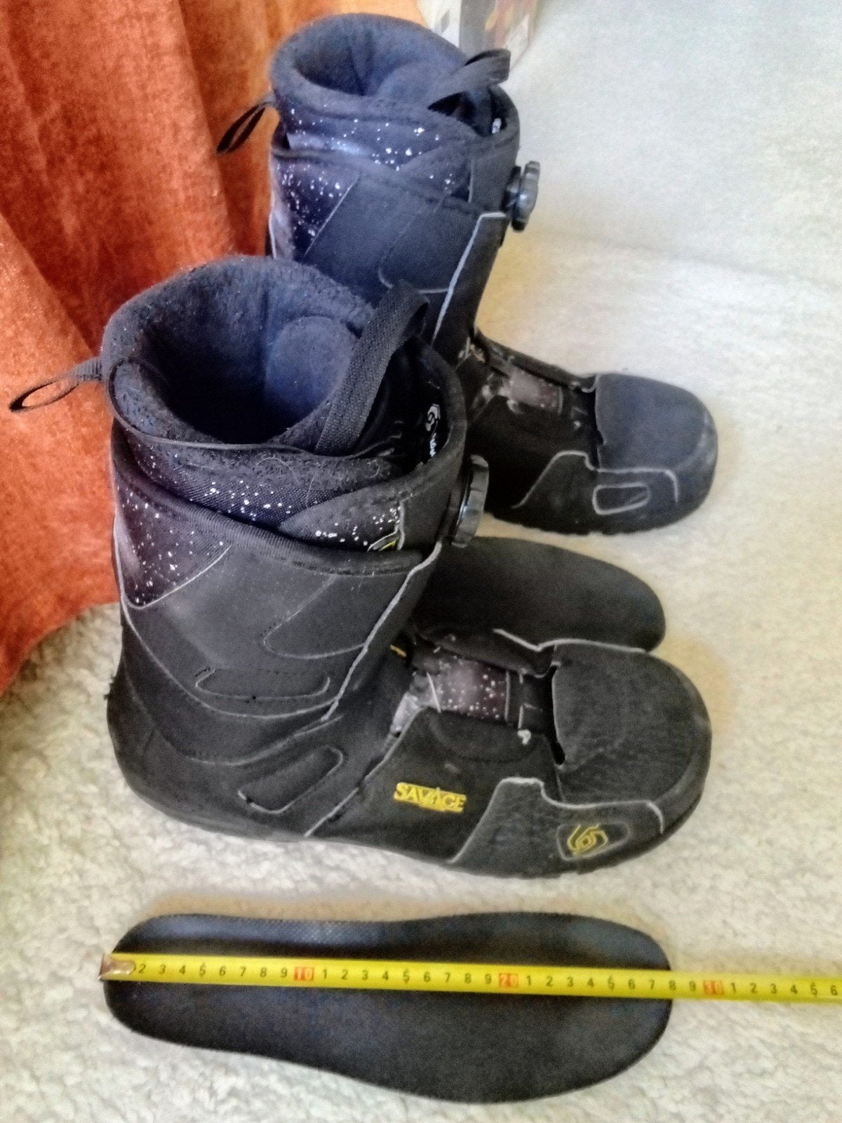 Salomon Savage BOA Snowboardschoenen - Maat 45 2/3, Ophalen, Gebruikt, Schoenen