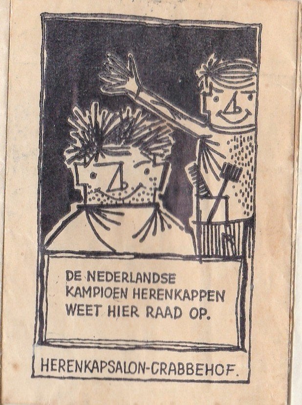 herenkapsalon Crabbehof - NL kampioen, Ophalen of Verzenden