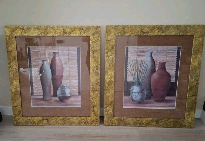 Rofra Grote schilderijen, tweeluik, Ophalen, 75 – 100, 50 tot 75 cm, Print