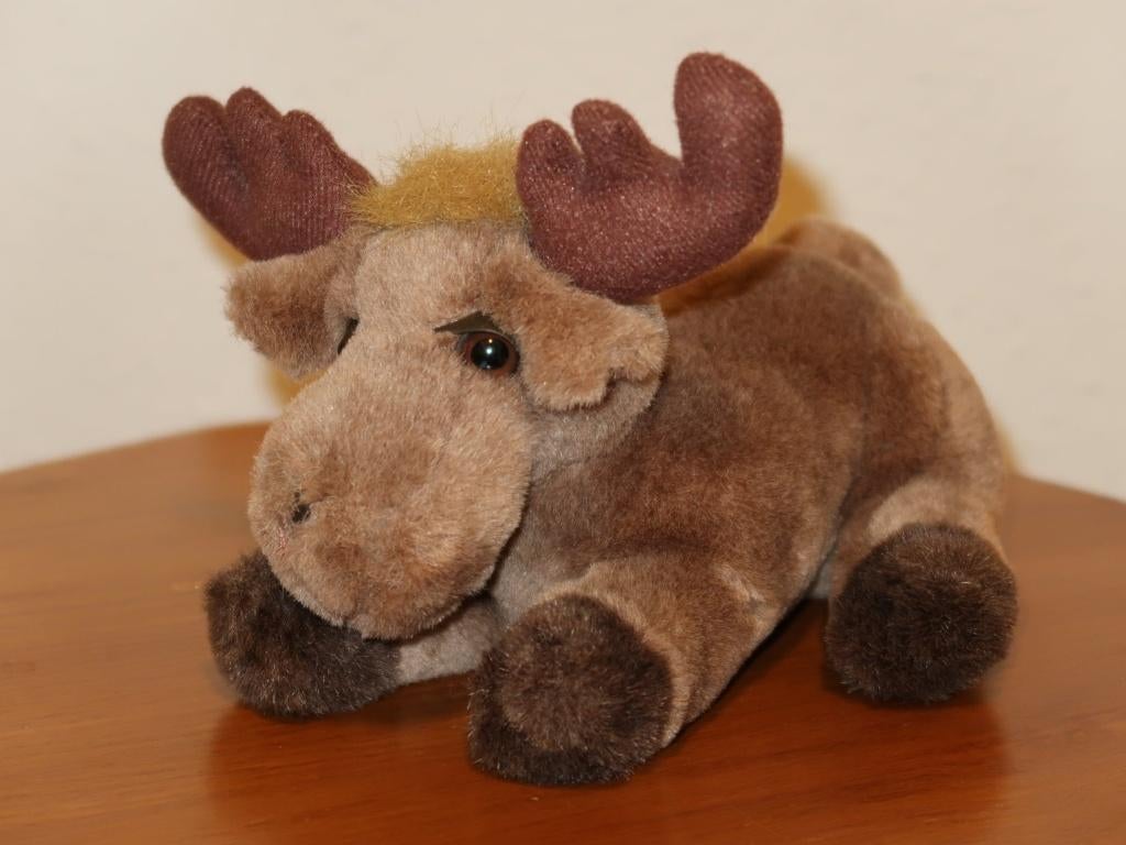 rendier kariboe eland knuffeltje, ook leuk voor de kerst, Kinderen en Baby's, Speelgoed | Knuffels en Pluche, Verzenden, Zo goed als nieuw