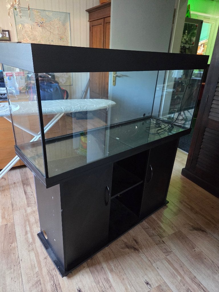 Aquarium met meubel, Ophalen, Gebruikt, Juwel, Inclusief deksel