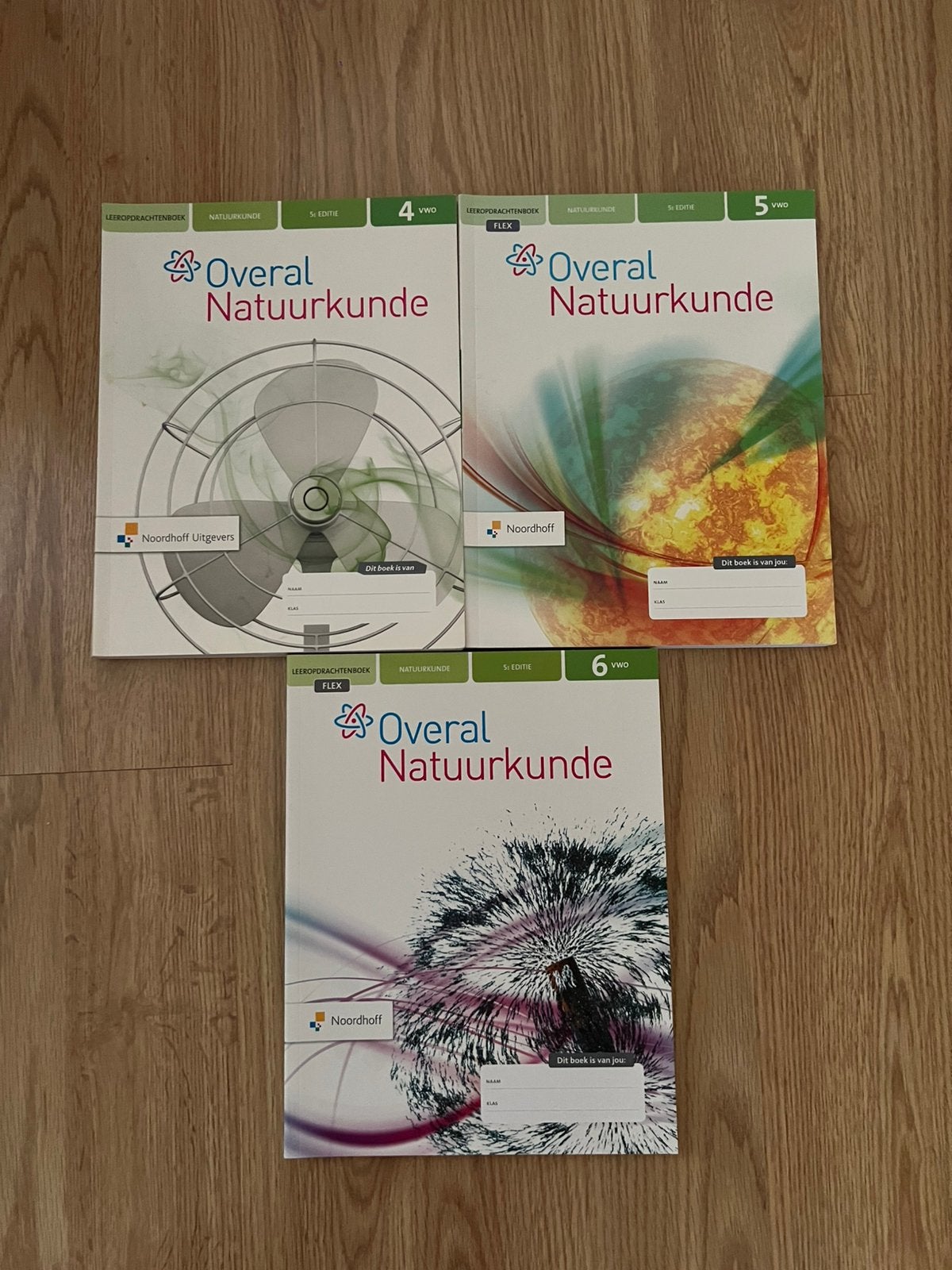 Overal Natuurkunde VWO 4, 5 & 6 (5e editie) | Complete Set, Ophalen, Nieuw, VWO, Natuurkunde