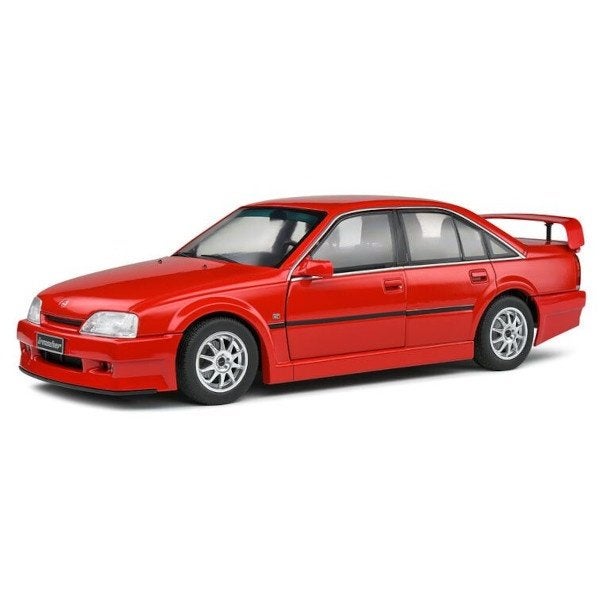 Opel Omega 3000 24V 1990 Rood Schaal 1/18 Solido, Hobby en Vrije tijd, Solido, Auto, Solido, Nieuw