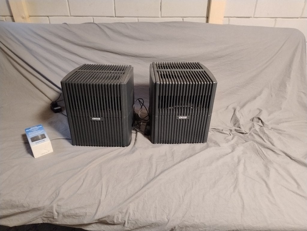 2 Venta luchtbevochtigers, Ophalen, Gebruikt, Tafel- of Grondventilator, Minder dan 60 m³