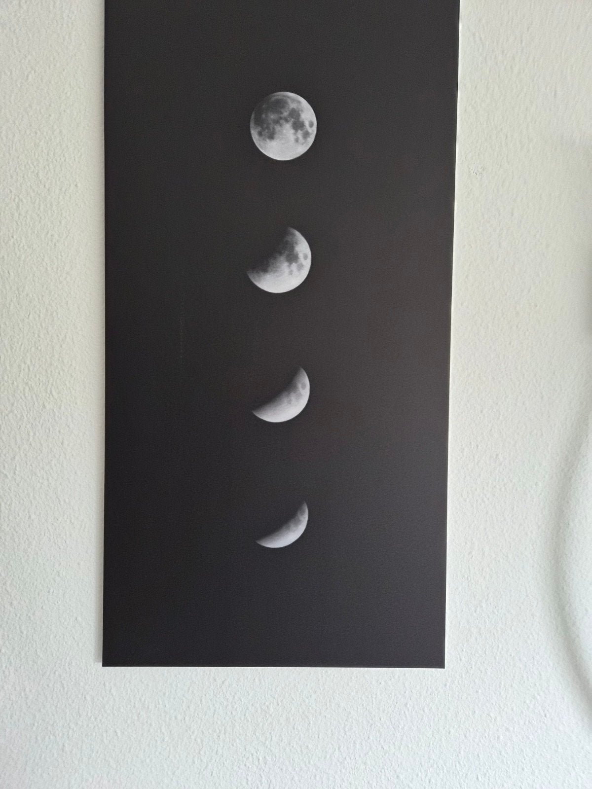 maanschilderij op aluminium 80x40cm., Ophalen, Nieuw, Overige typen