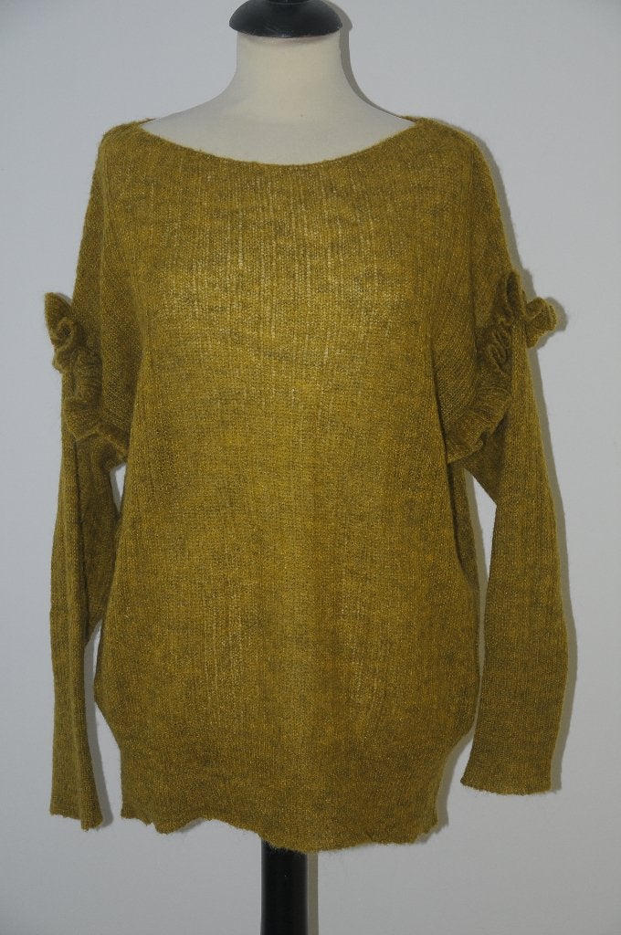 Mooie gele trui van Aaiko, maat M, zo goed als nieuw!, Kleding | Dames, Maat 38/40 (M), Aaiko, Geel, Ophalen of Verzenden