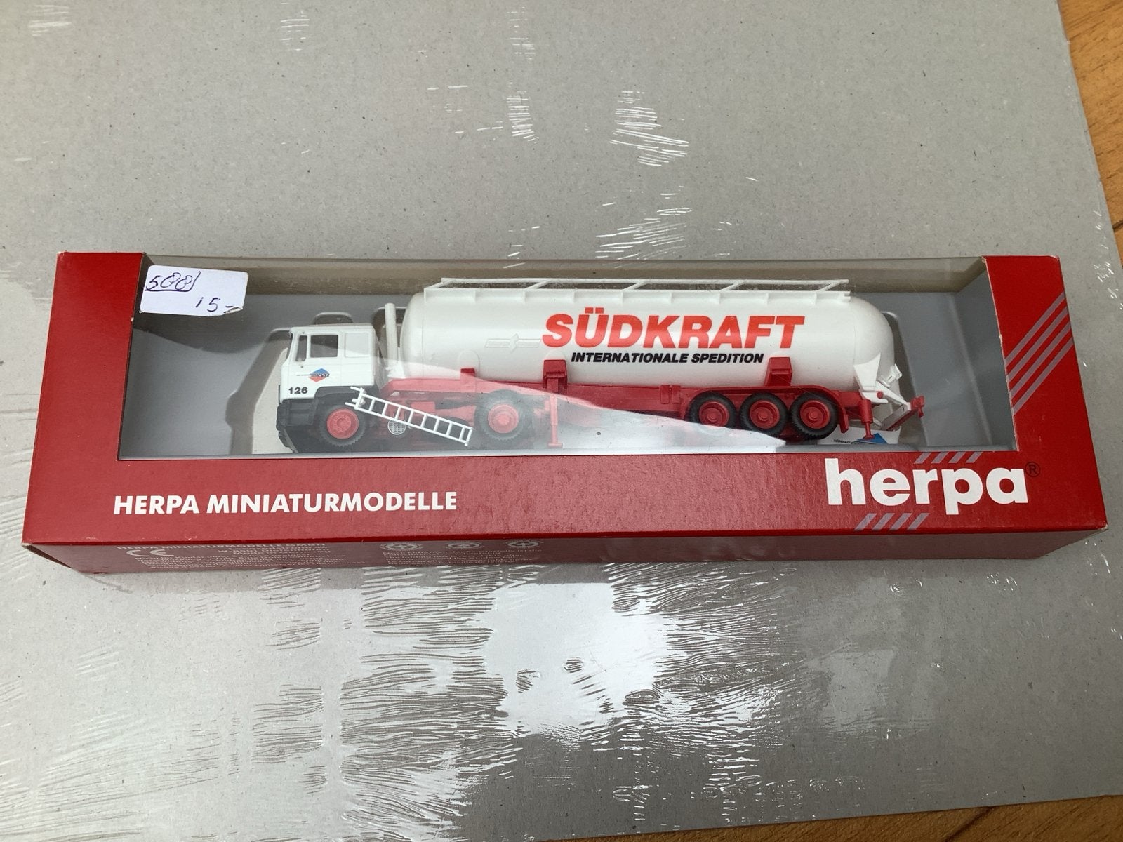 Herpa Miniatuurmodel: Südkraft Tankwagen, Ophalen of Verzenden, Nieuw, Bus of Vrachtwagen, Overige merken